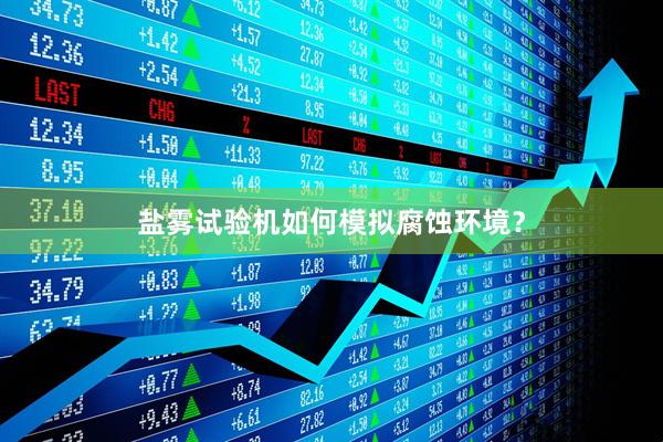 盐雾试验机如何模拟腐蚀环境？
