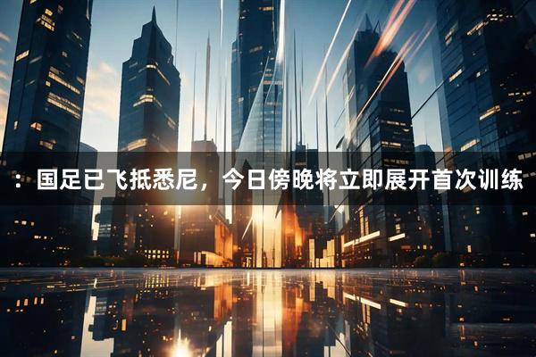：国足已飞抵悉尼，今日傍晚将立即展开首次训练