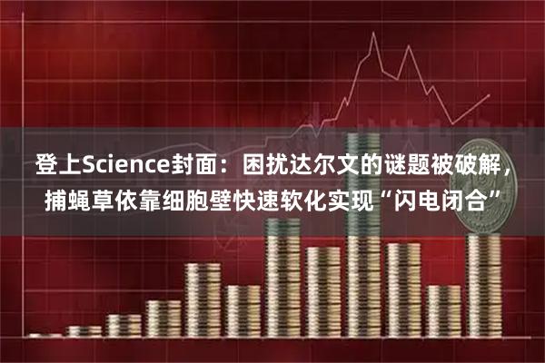 登上Science封面：困扰达尔文的谜题被破解，捕蝇草依靠细胞壁快速软化实现“闪电闭合”