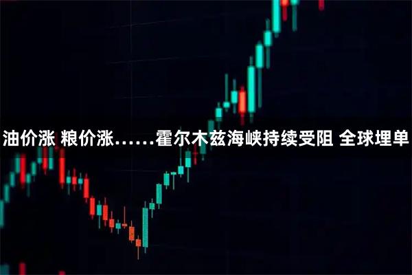 油价涨 粮价涨……霍尔木兹海峡持续受阻 全球埋单
